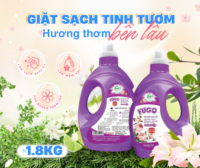 Sữa Giặt Fugo Tím 1.8kg