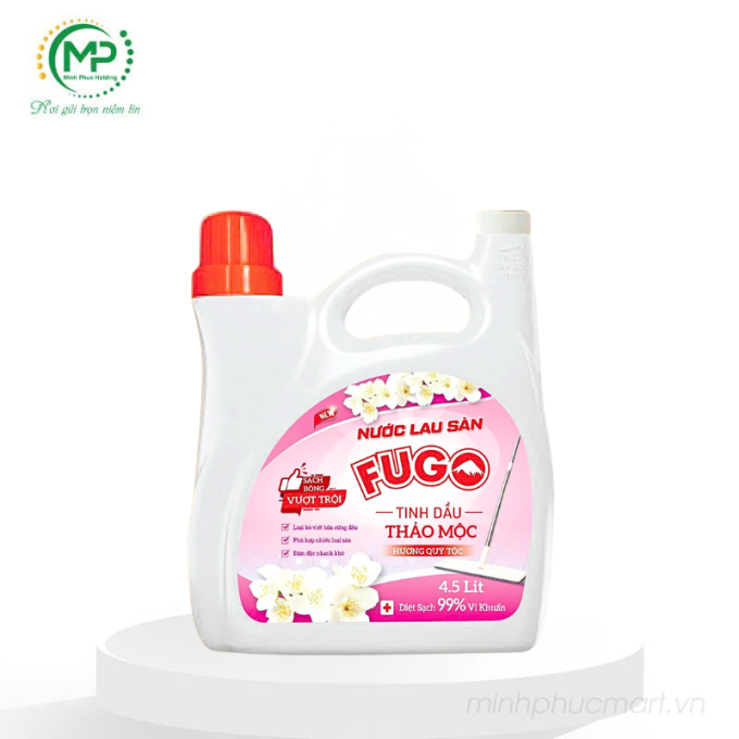 Lau Sàn Fugo Tinh Dầu Thảo Mộc 4.5KG