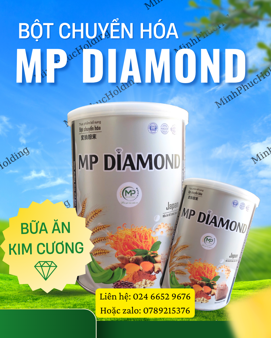 Bột Chuyển Hoá MP Diamond 2