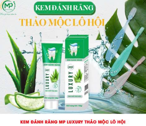 Kem Đánh Răng Lô Hội Thảo Mộc MP Luxury 2