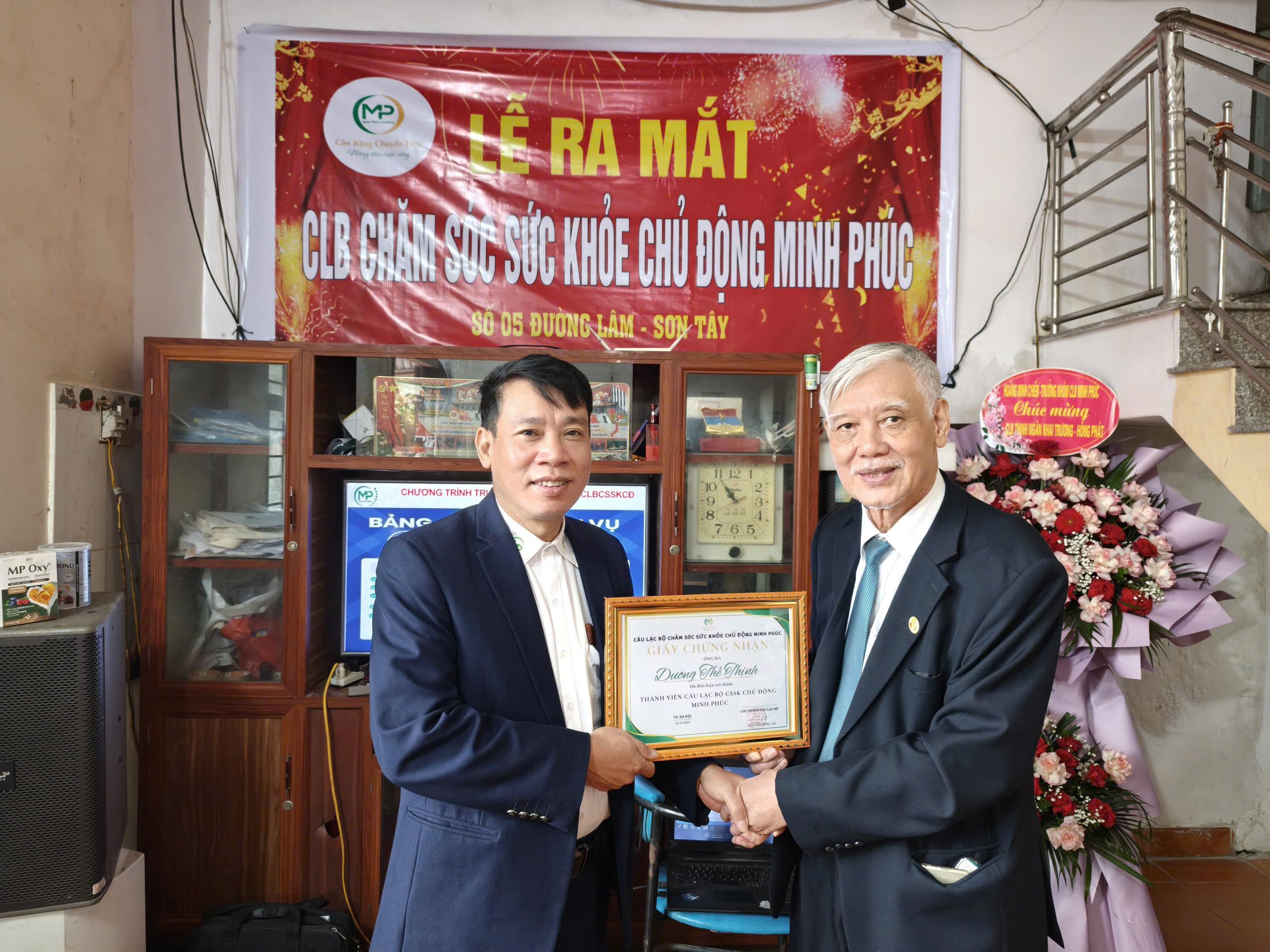 Khai Trương Mô Hình Câu Lạc Bộ Chăm Sóc Sức Khỏe Chủ Động Tại Đường Lâm Sơn Tây