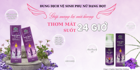 Dung Dịch Vệ Sinh Phụ Nữ Dạng Bọt