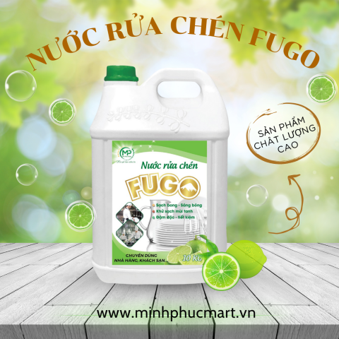 Rửa chén Fugo 10kg