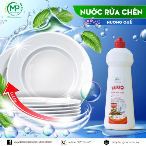 Rửa chén Fugo Hương Quế 800G