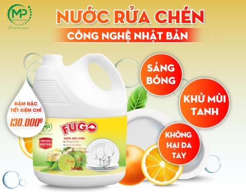 Rửa chén Fugo Hương Chanh 3.8 KG