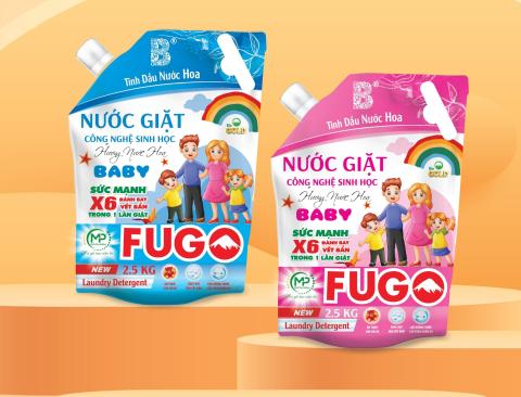 Túi Nước Giặt Fugo 2.5kg - Hồng