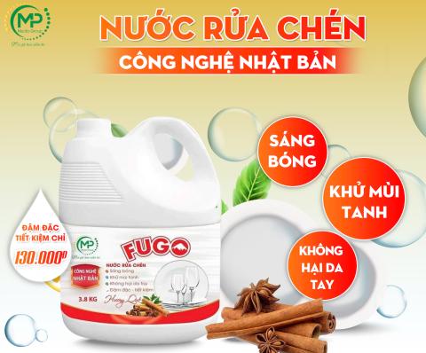 Rửa chén Fugo Hương Quế 3.8KG