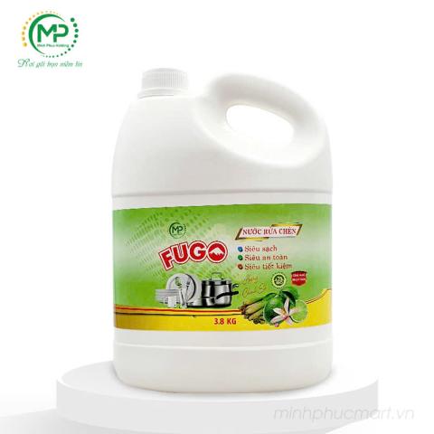 Rửa chén Fugo Hương Chanh Sả 3.8kg