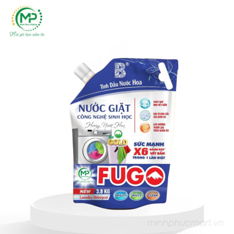 Túi Nước Giặt Fugo 3.8kg - Xanh